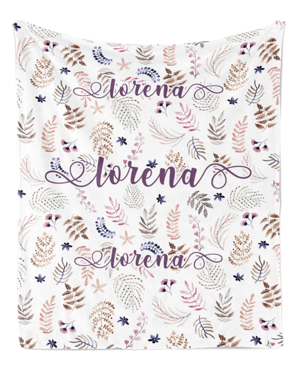 Lorena Floral Blanket