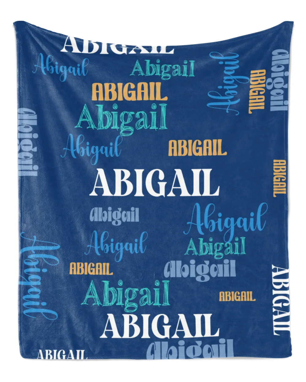 Abigail Custom Name Blanket