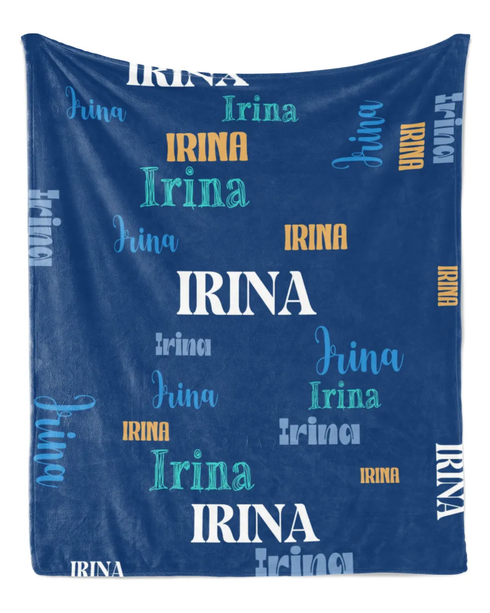 Irina Custom Name Blanket