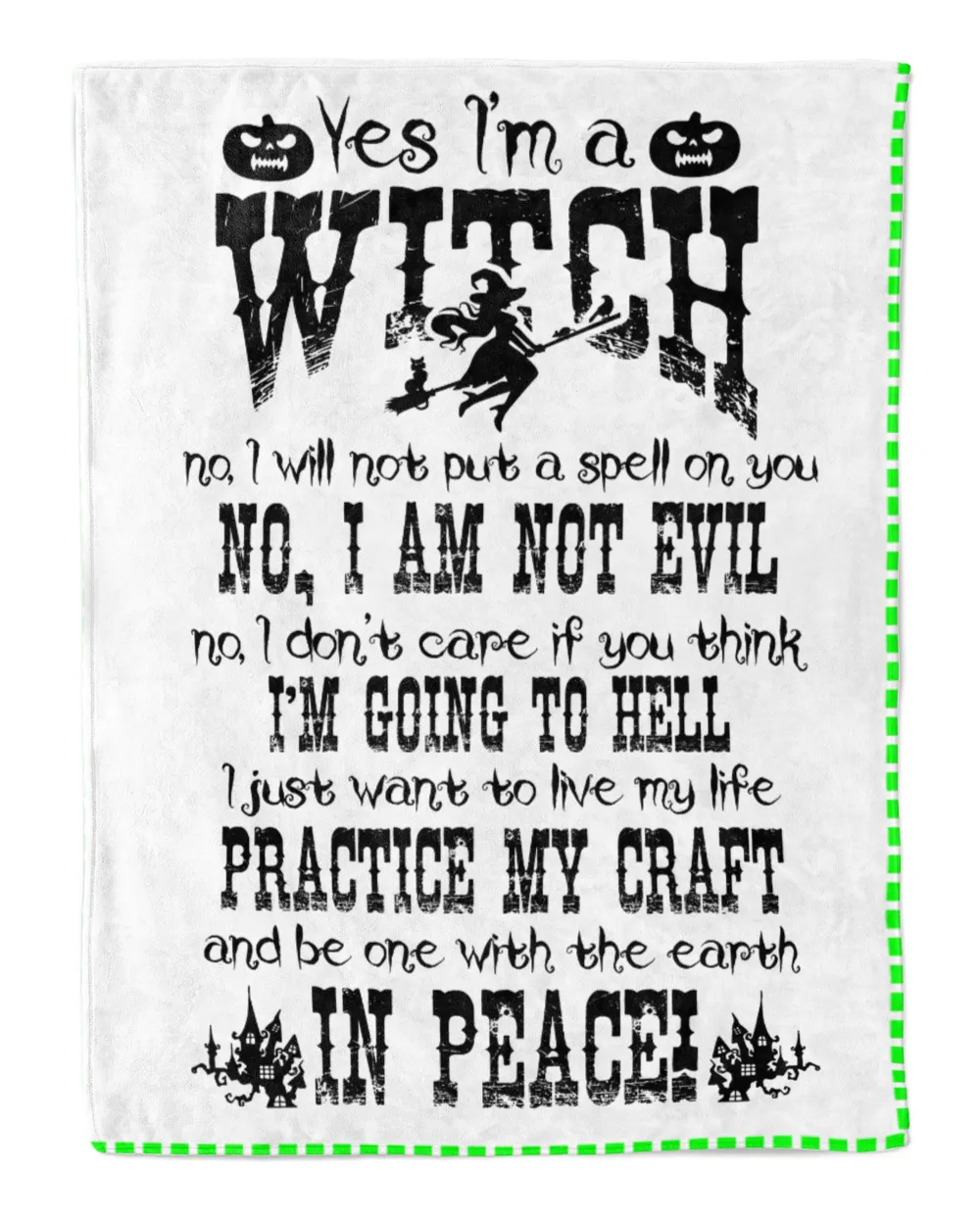Witch in Peace  I'm A Witch I Am Not Evil Witch Quotes Witchcraft