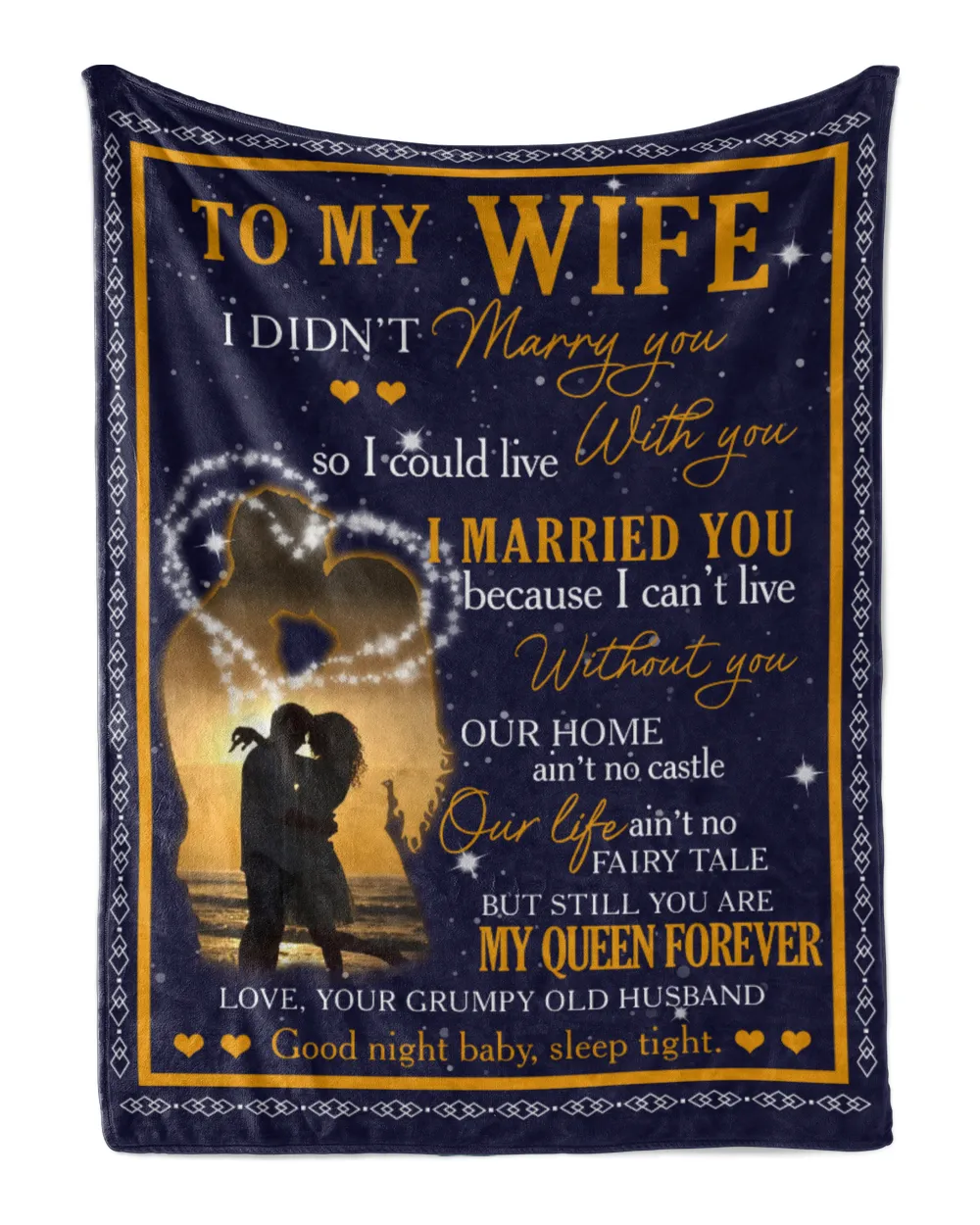 To My Wife Blanket, Perfect Gift For Your Wife