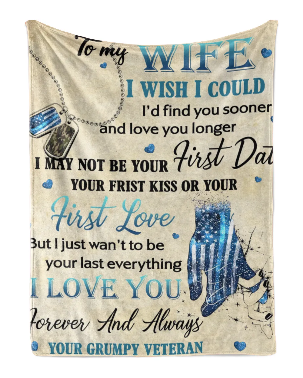 gift for wife veteran  ,I wish I could I'd find you sooner and love you longer