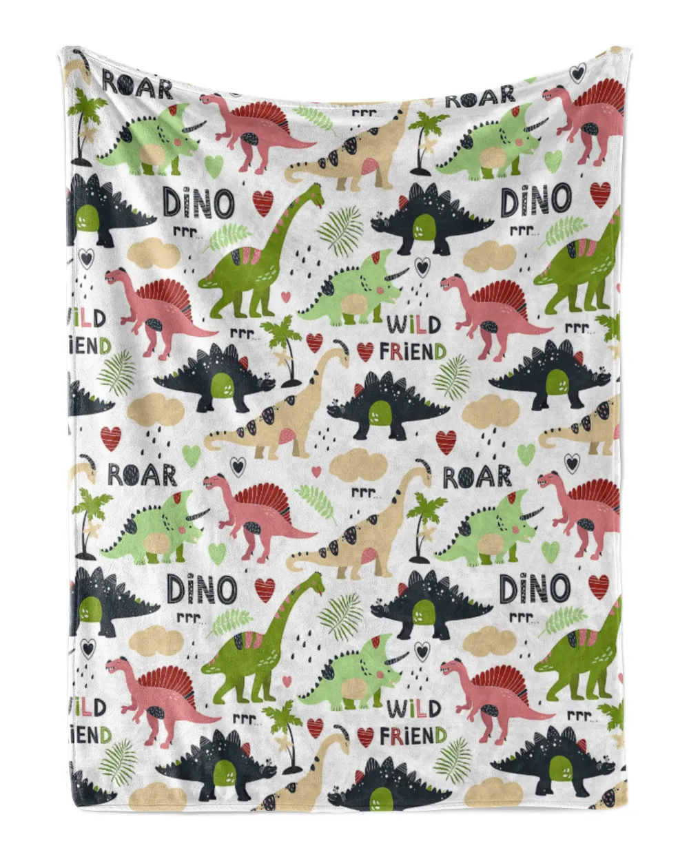 Dinosaurus Blanklet, Dinosaurus Fleece Blanket, Blanket Funny Pattern
