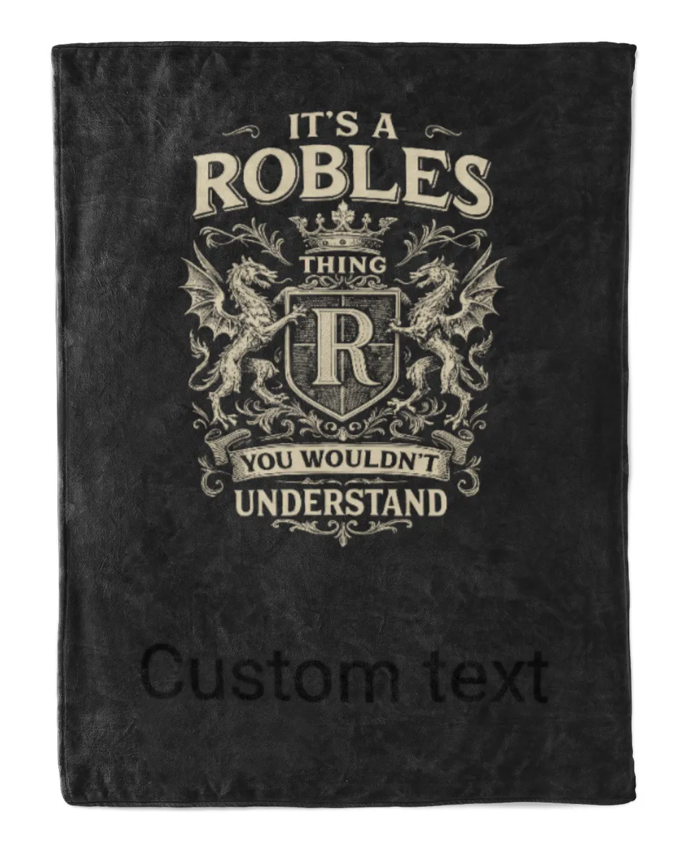 Test custom text canvas - blanket mh