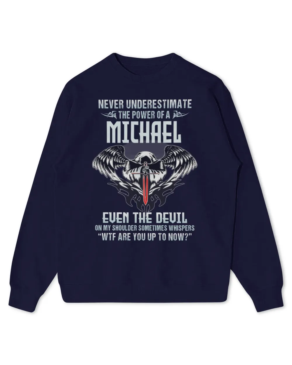 USL-97-Michael Kids Standard Sweatshirt navy xs