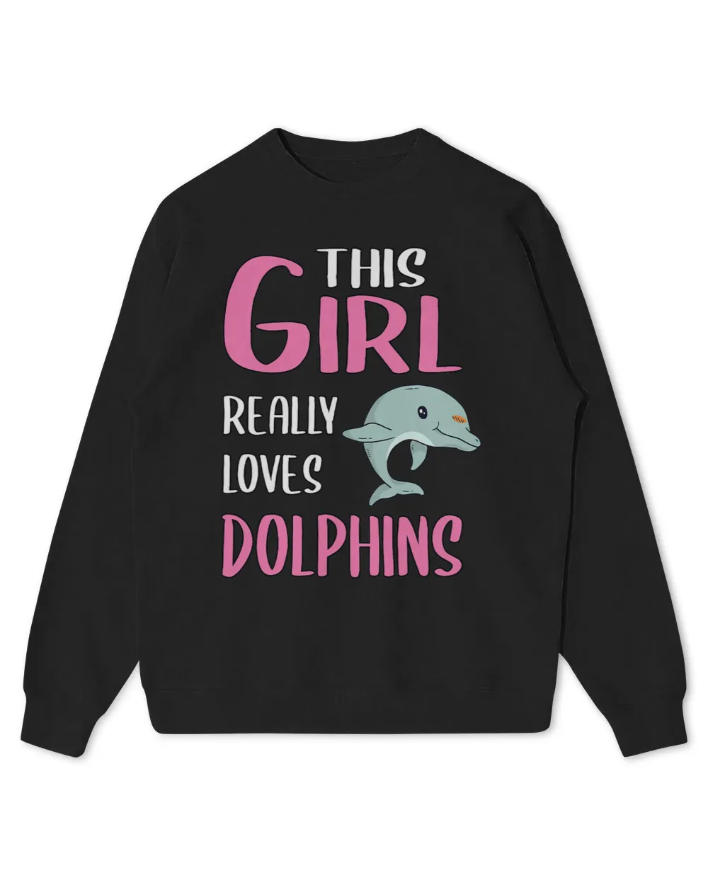 Dolphin Gift Womens Gift This Girl Really Loves Dolphins