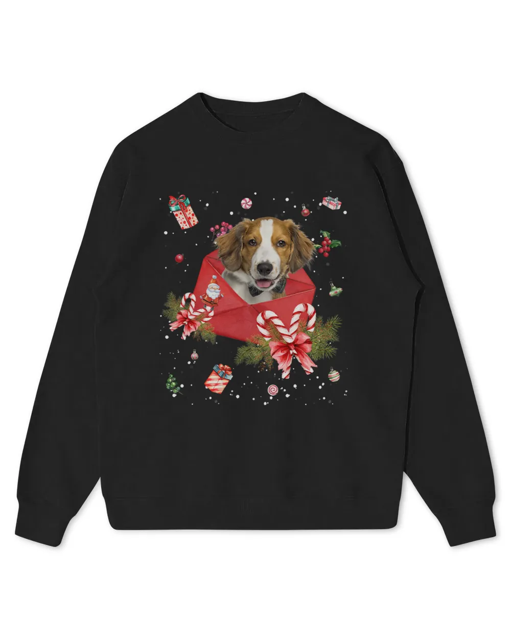 Kooikerhondje Dog In Christmas Card Ornament Pajama Xmas418