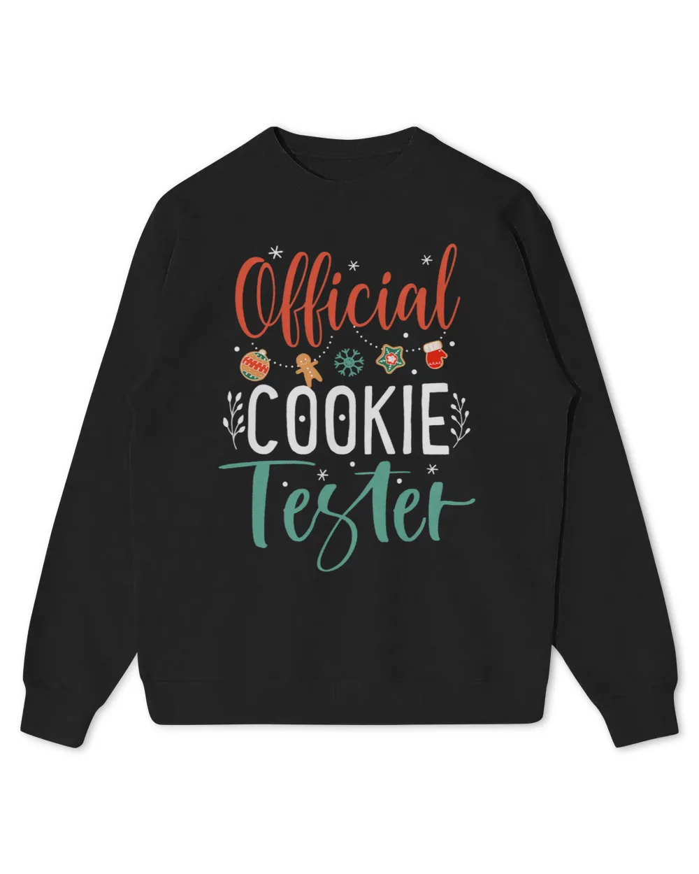 Official Cookie Tester Funny Christmas Couples Matching