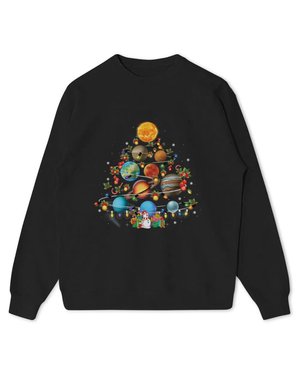 Solar System Planets Christmas Ornament Space Scientist