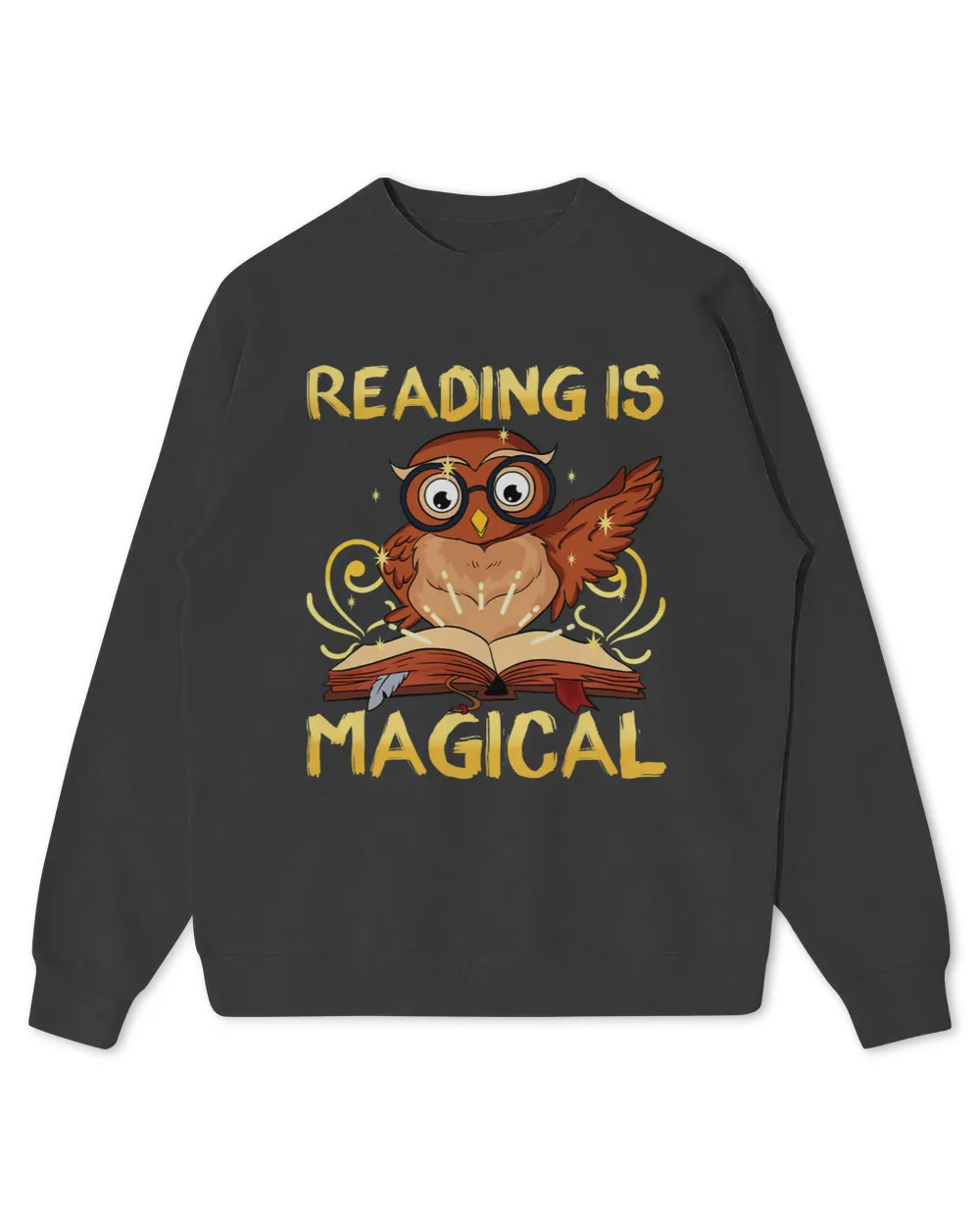Reading Is Magical Cute Owl Book Shirt