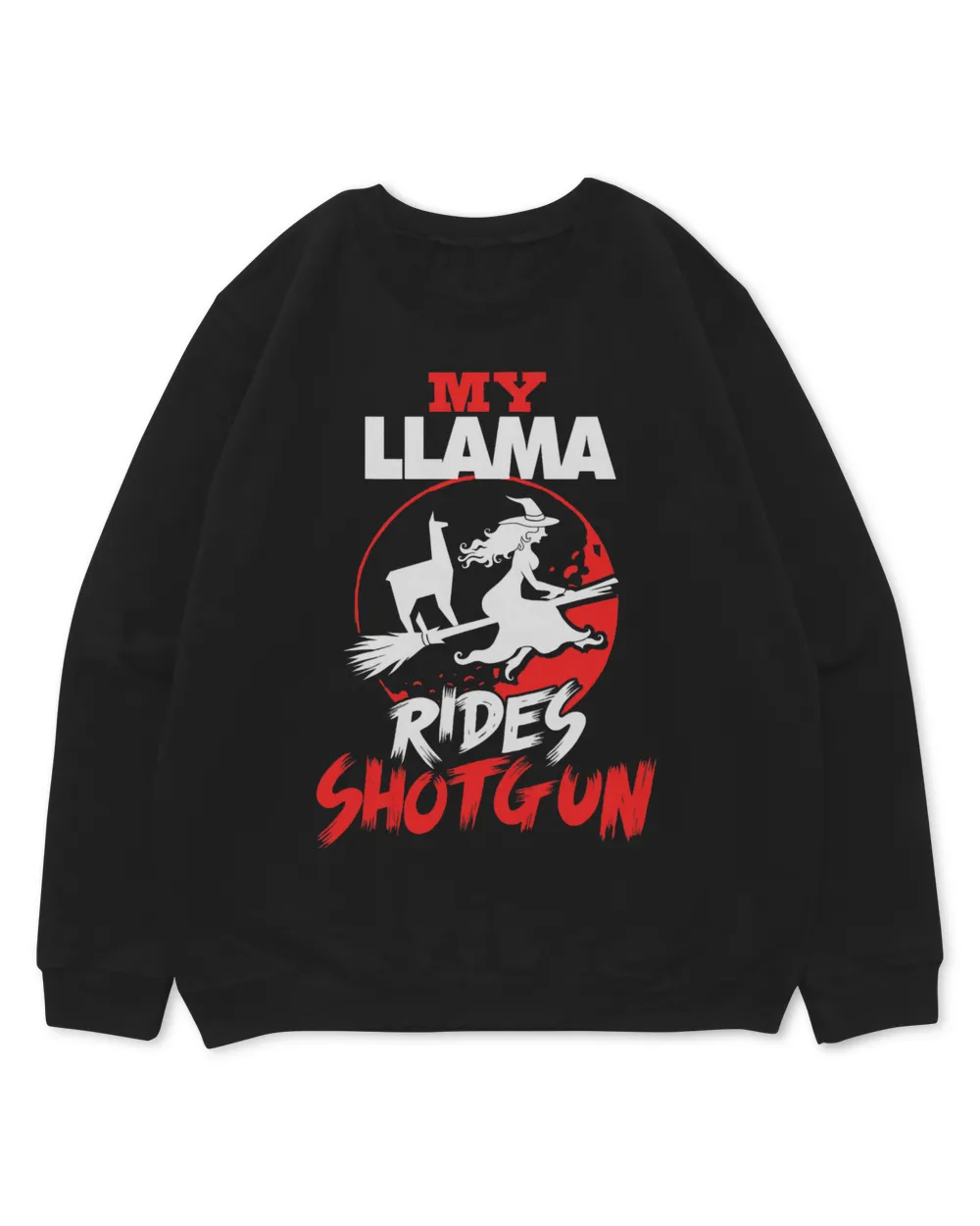 My Llama Rides Shotgun Halloween