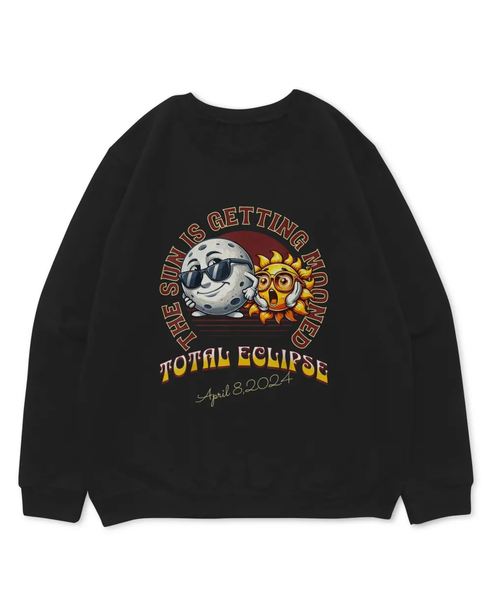 Total Solar Eclipse Chase 2024 Sun is Getting Moon