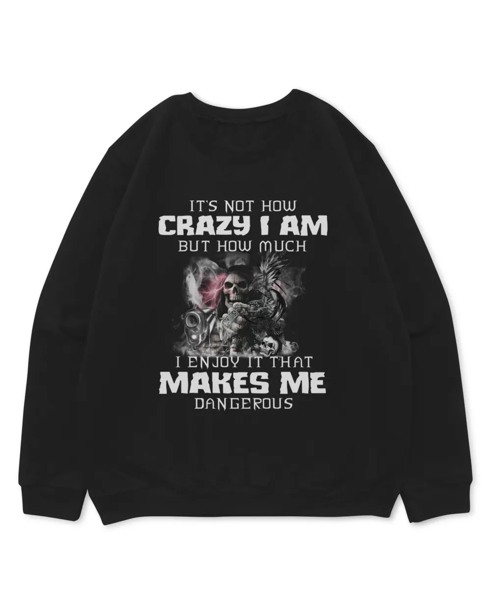 It's not how crazy I am but how much ...