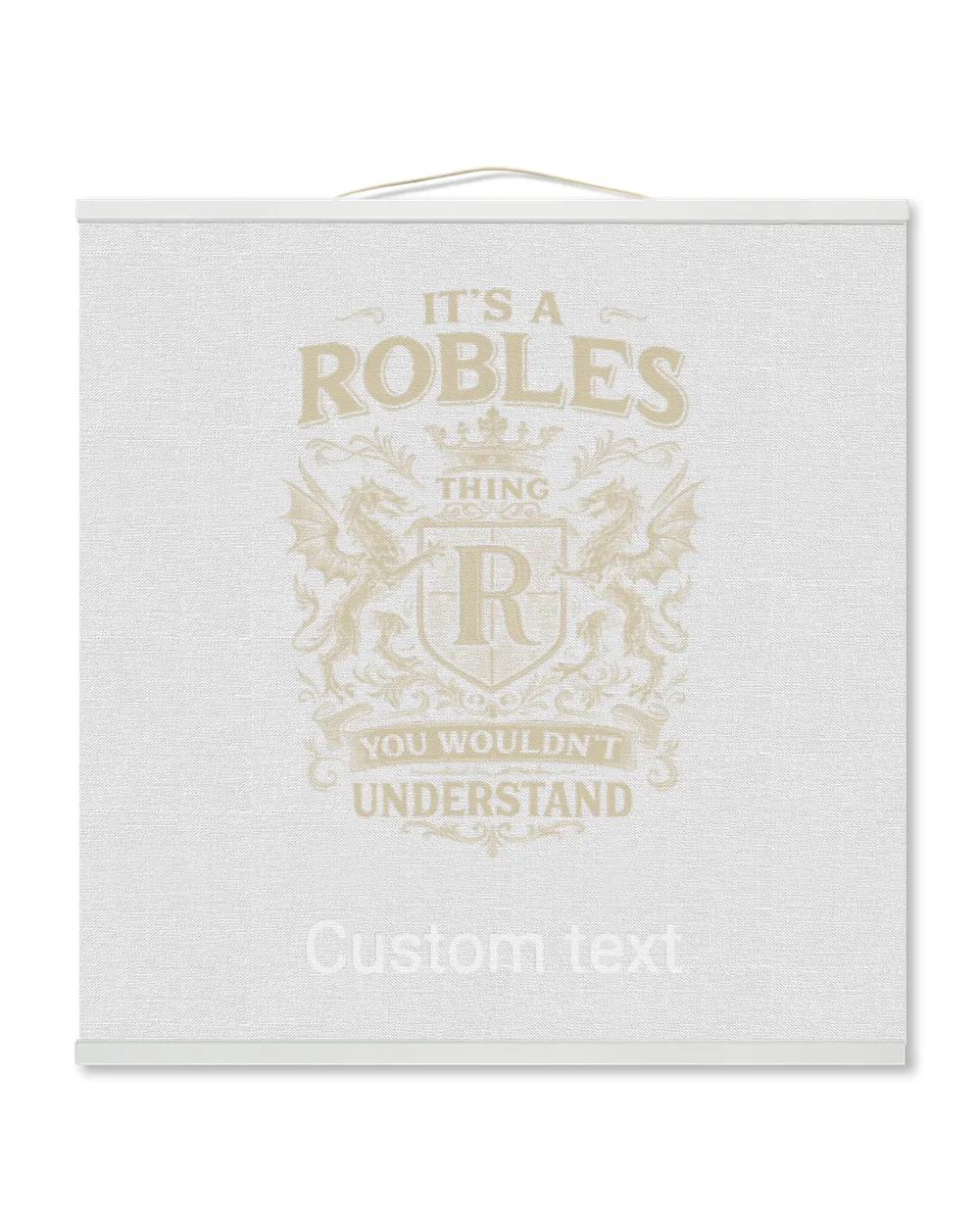 Test custom text canvas - blanket mh