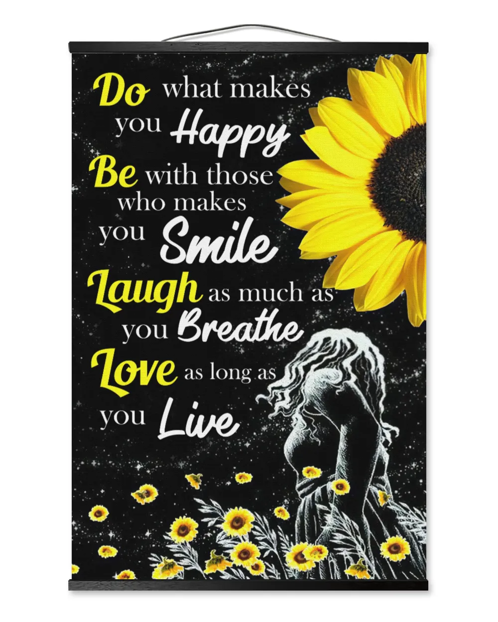 Hippie woman  do what makes you happy