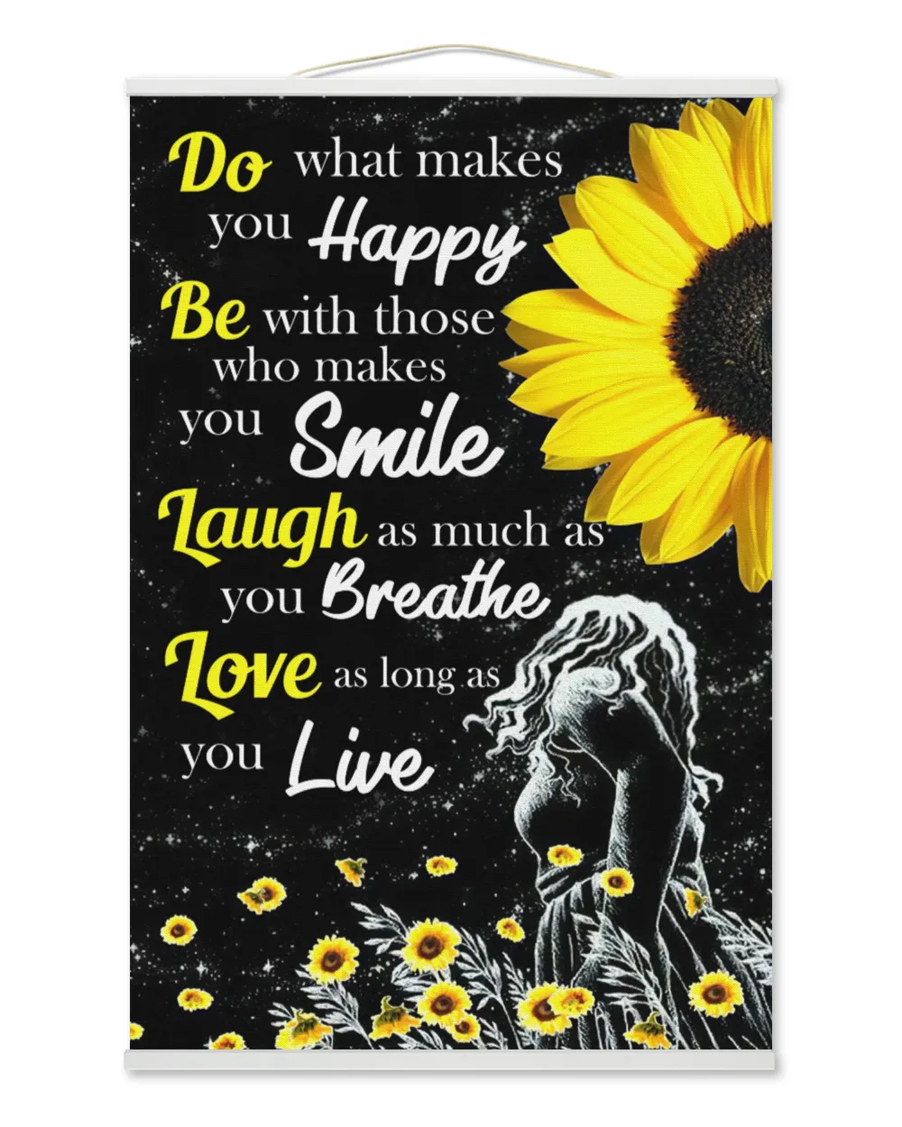 Hippie woman  do what makes you happy