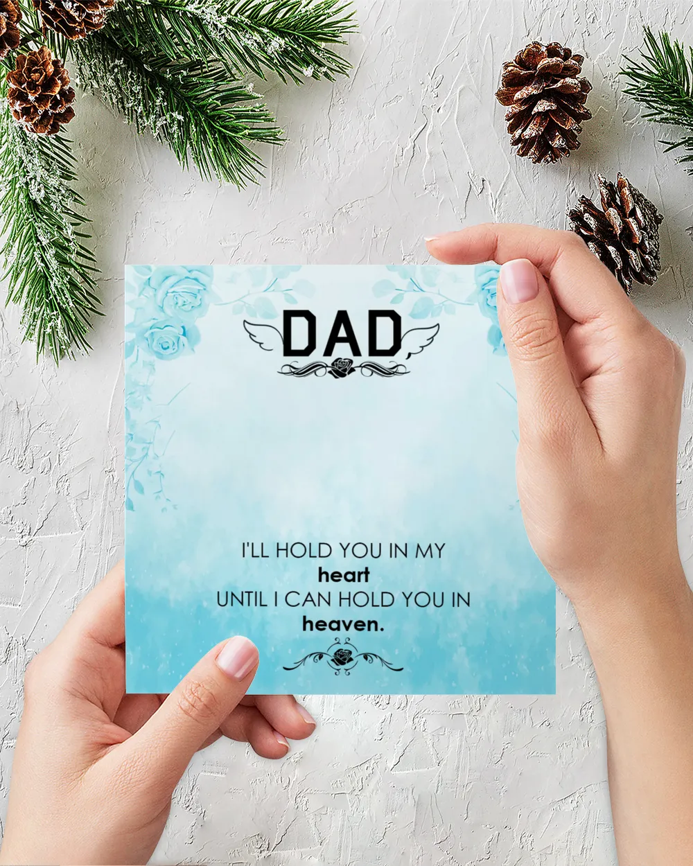 I_ll hold you - dad