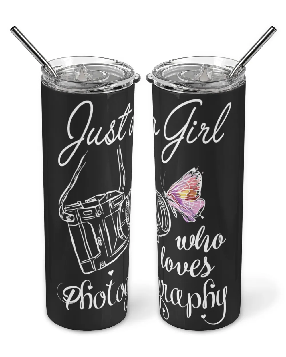 Just A Girl Who Loves Photography T-Shirt Photographer Gift