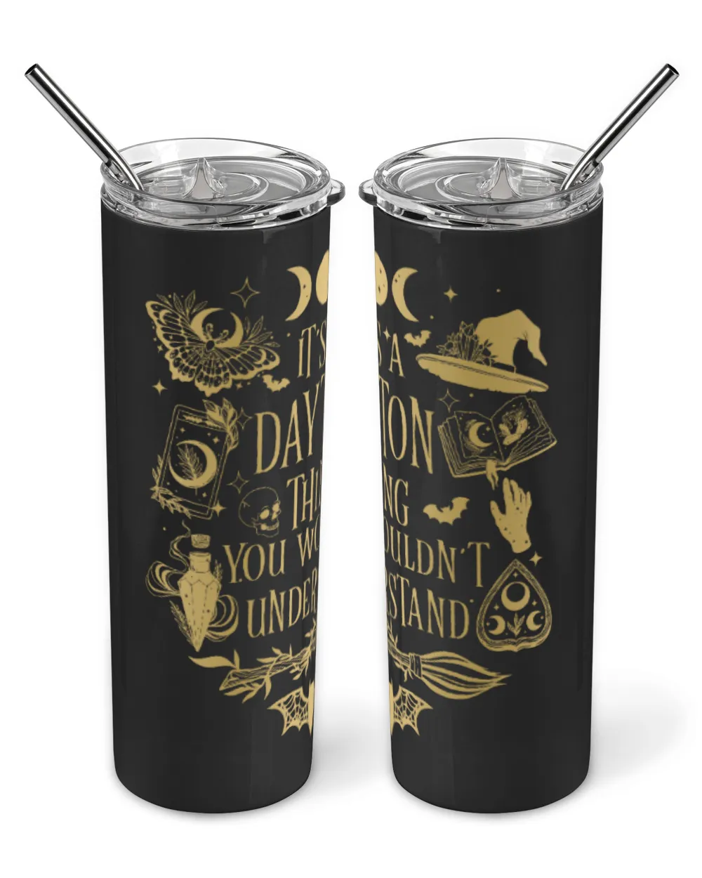 Fbus02844 Dayton H47 Skinny Tumbler black 20oz