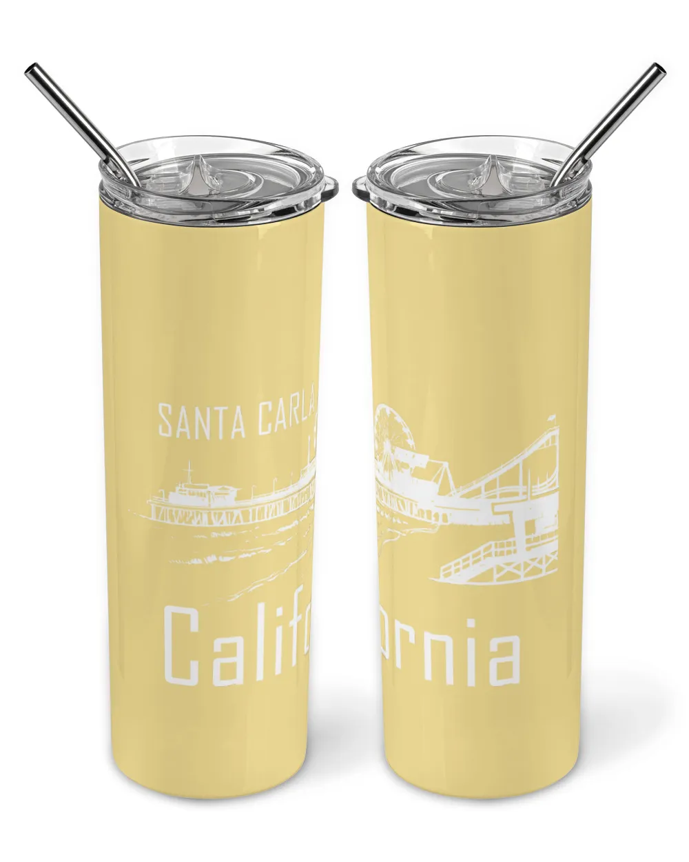 Santa Carla California Wine Tumbler (12 oz)