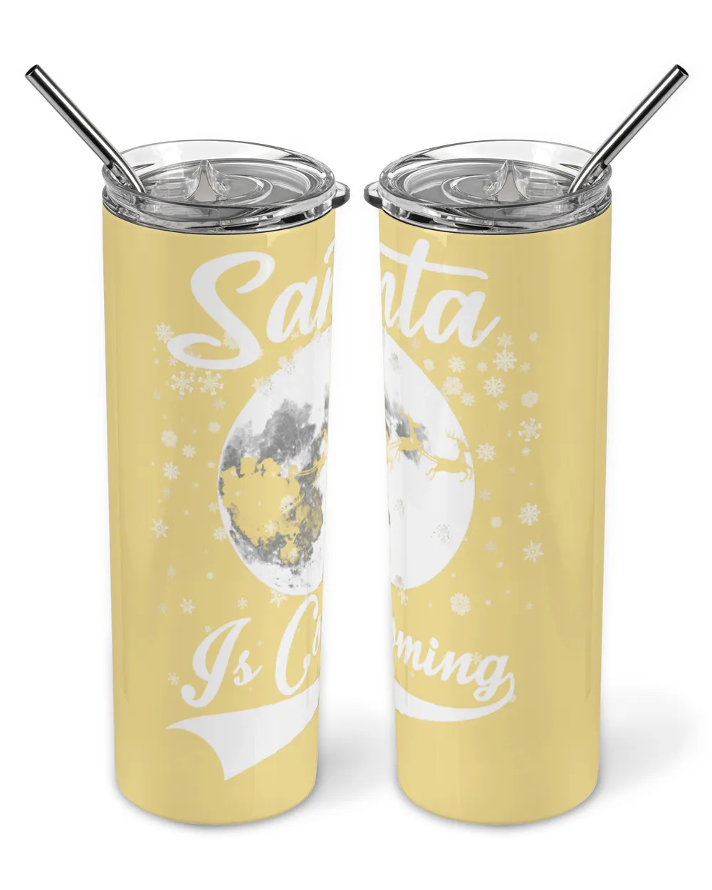 Santa Is Coming Viking Tumbler (20oz)