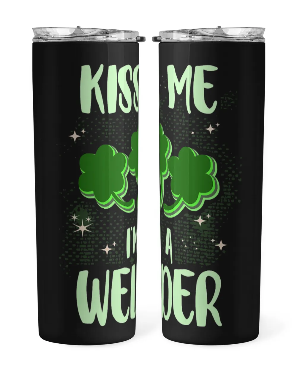 Welders Kiss Me Im a Welder St Patricks Day Funny Paddys Day