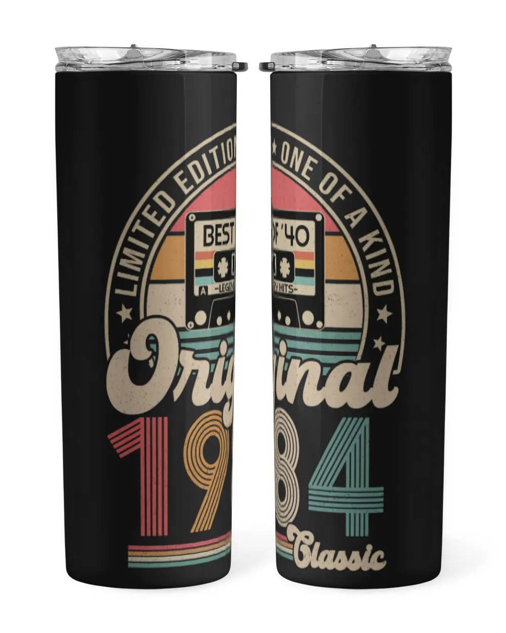 Limited Edition 1984 Classic USA65 Skinny Tumbler black 20oz