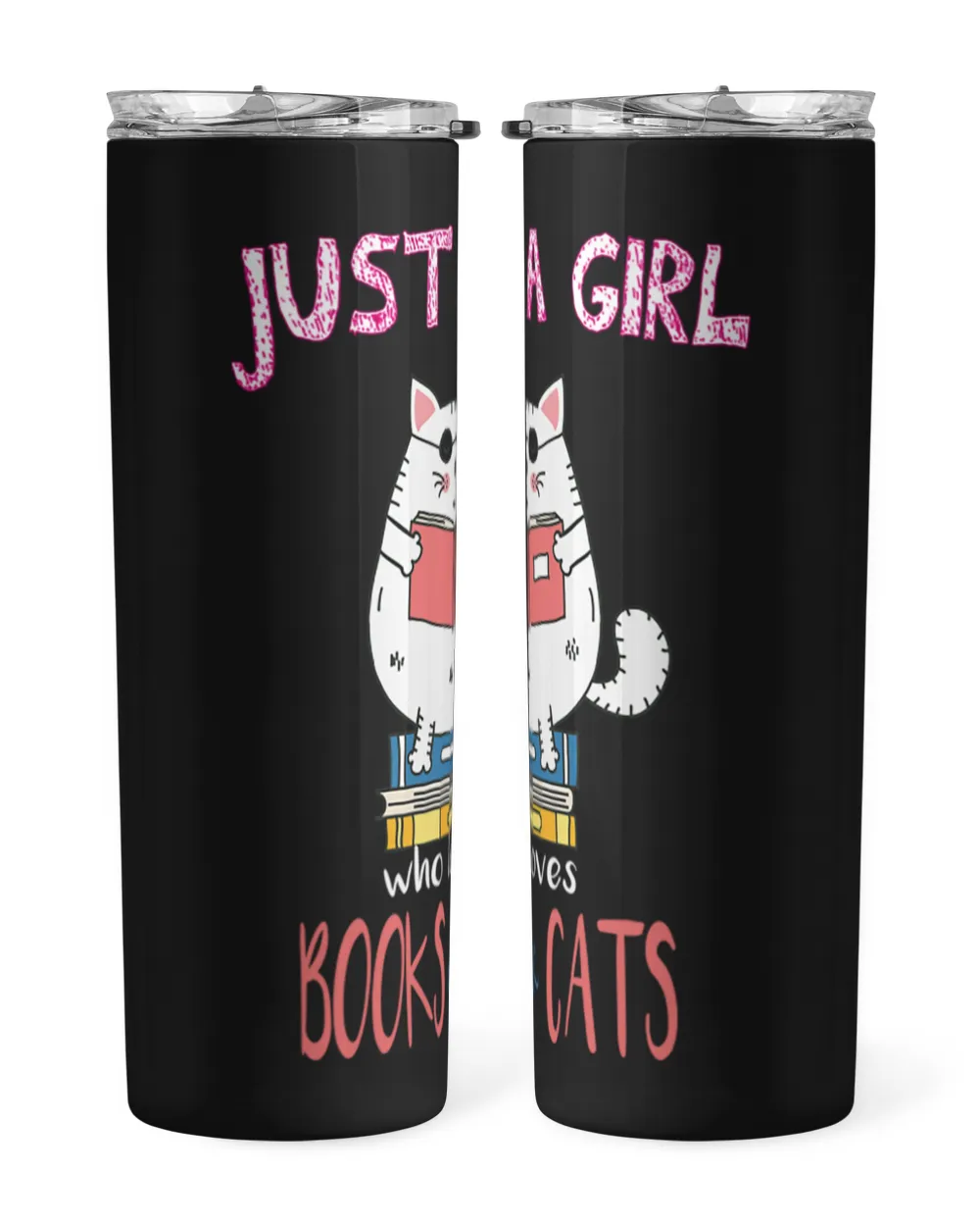 Girl Love Book And Cats just a girl who loves books and cats  ourstore