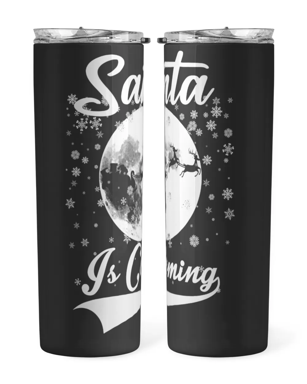 Santa Is Coming Viking Tumbler (20oz)