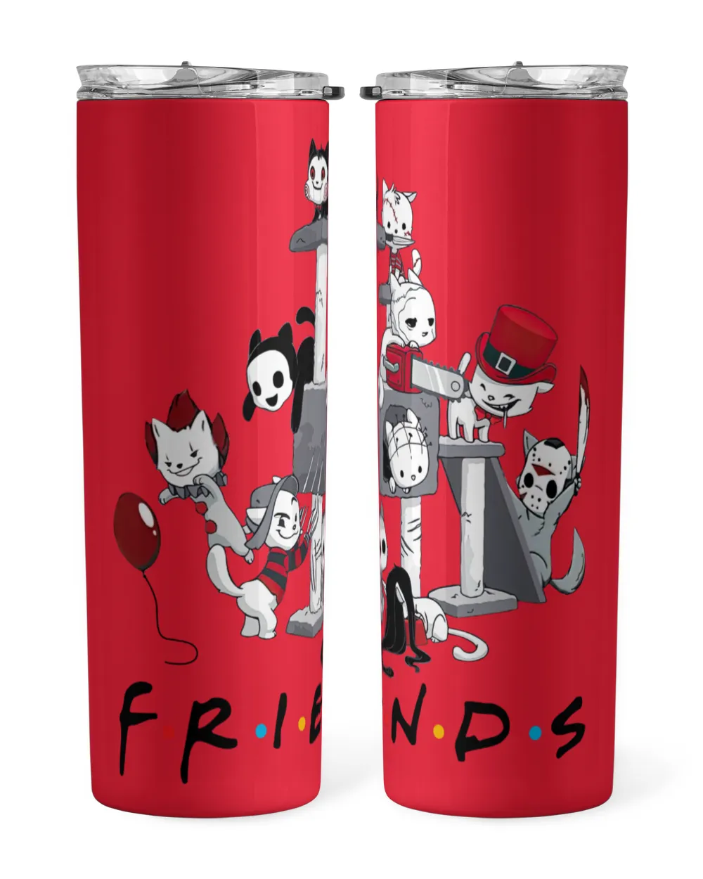 Cats Life Skinny Tumbler