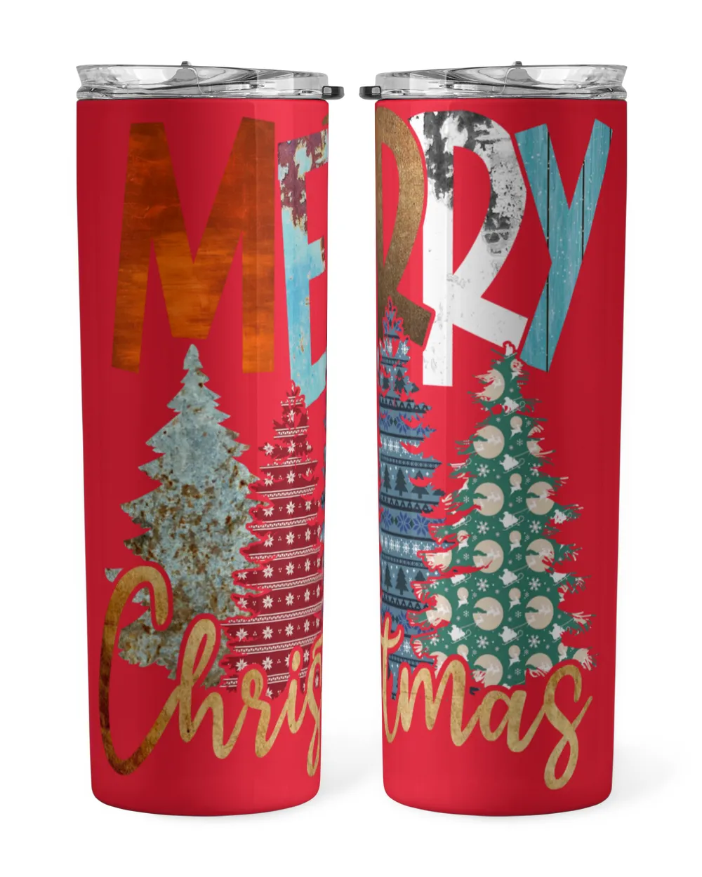 Christmas Women Skinny Tumbler