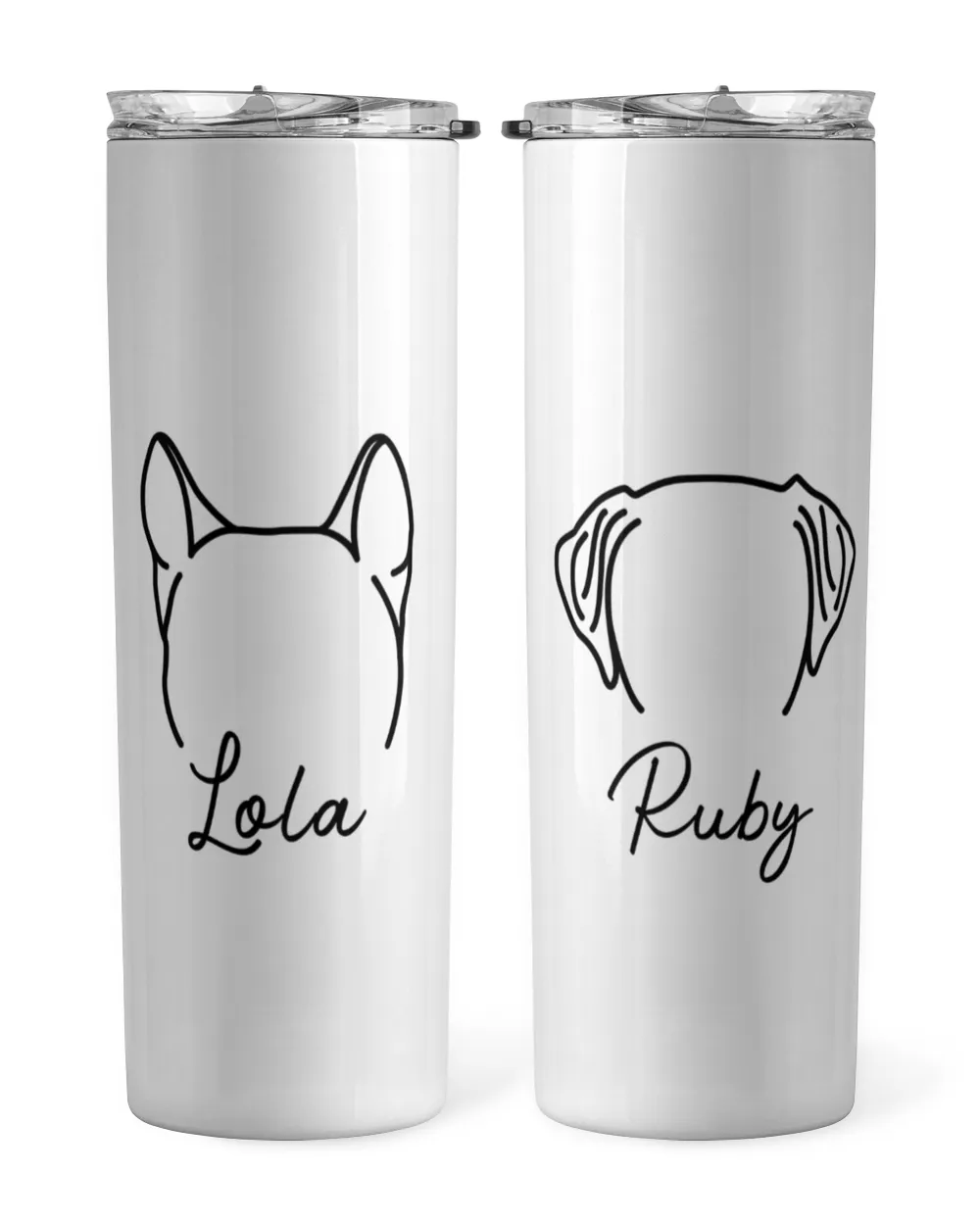 Custom Pet Outline Tumbler