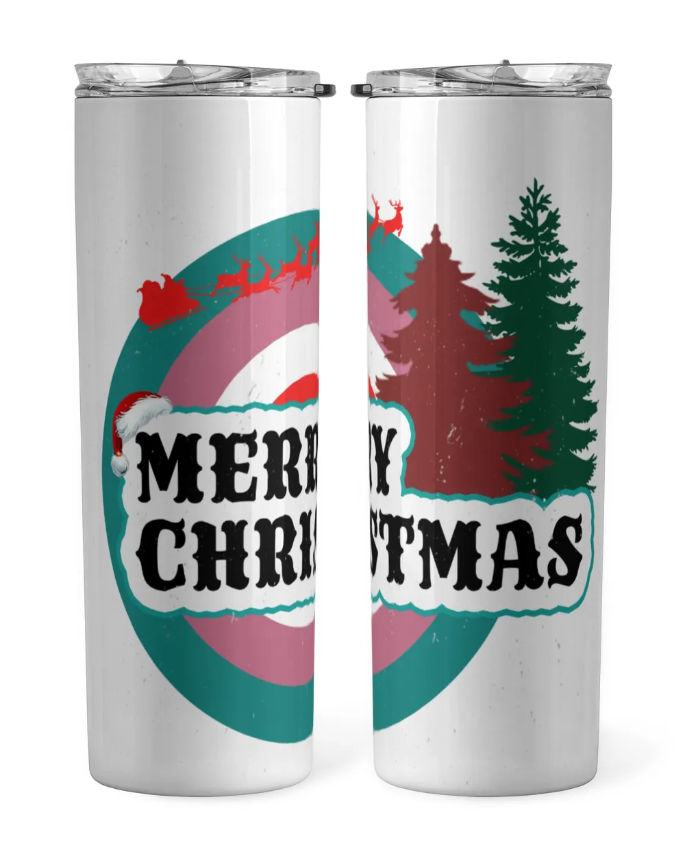 Retro Merry Christmas Magic Mug 11oz