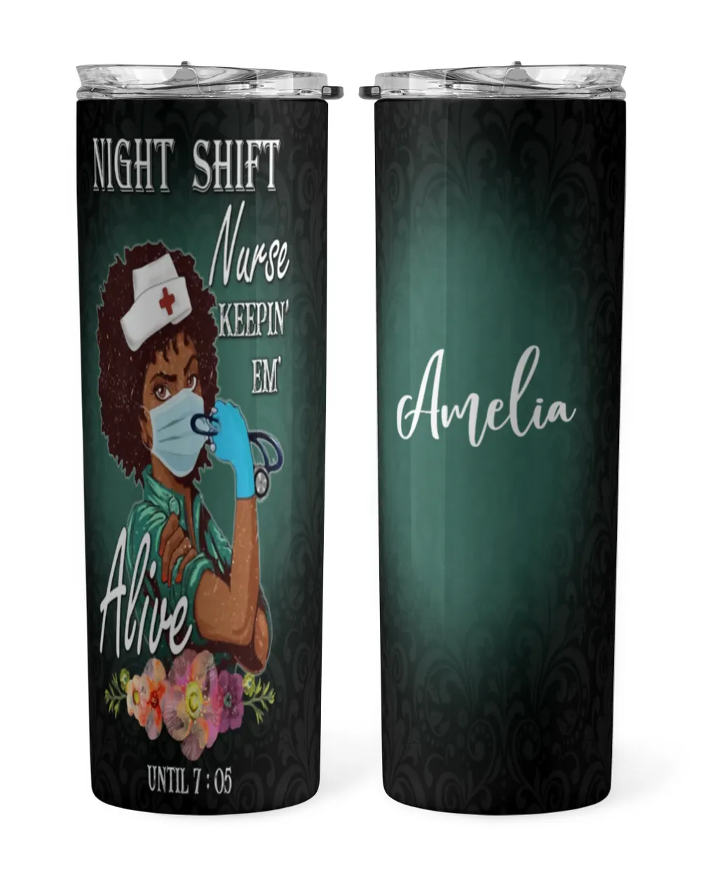 Personalized Custom Nurse Life Tumbler