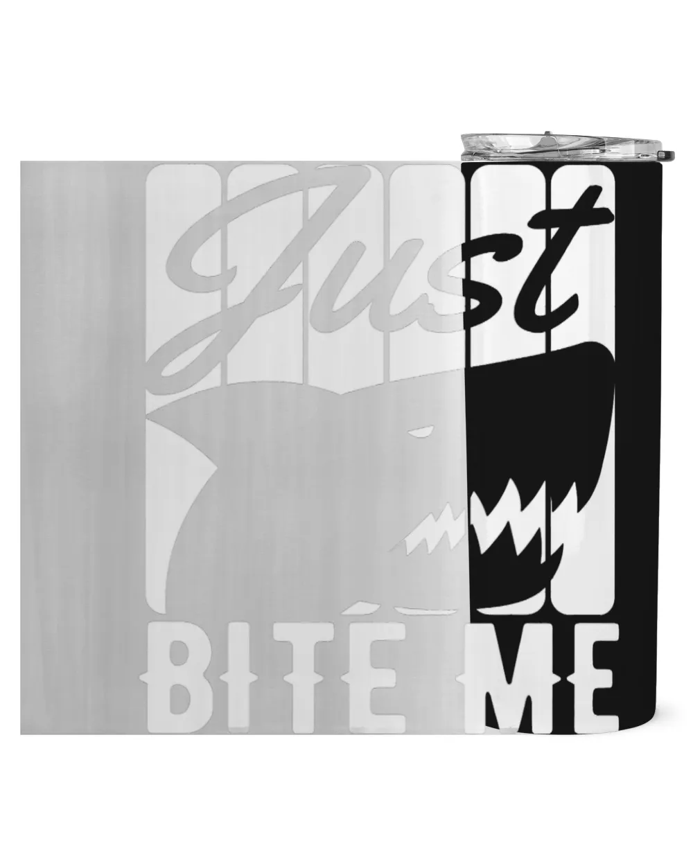 Shark Lover Retro Just Bite Me 2Funny Vintage Fishing Shark Lover 32