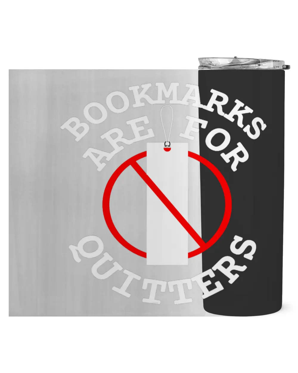 Bookmarks Are For Quitters Funny Bookworm Lovers Librarian