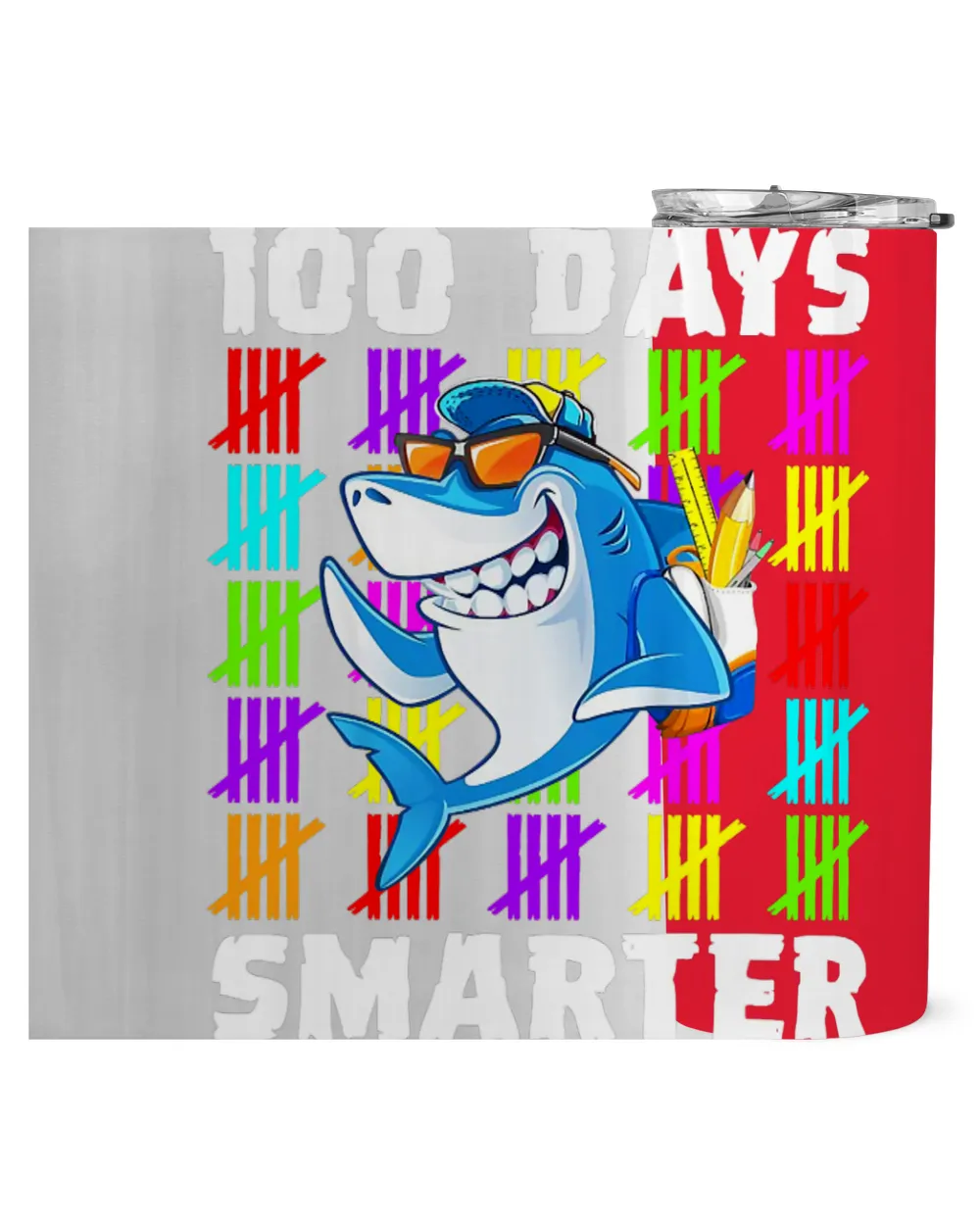 Shark Lover 100th Day Of School Shirt For Toddlers Kid Funny Shark Lover 21