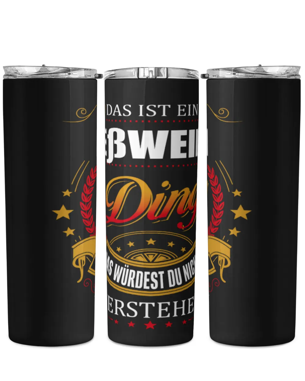 Das Ist Ein Esswein Ding, das würdest du nicht verstehen Skinny Tumbler black 20oz