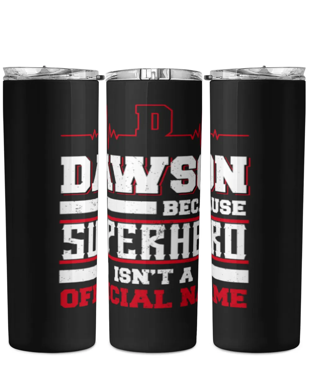 Fbus02311 Dawson H42 Skinny Tumbler black 20oz
