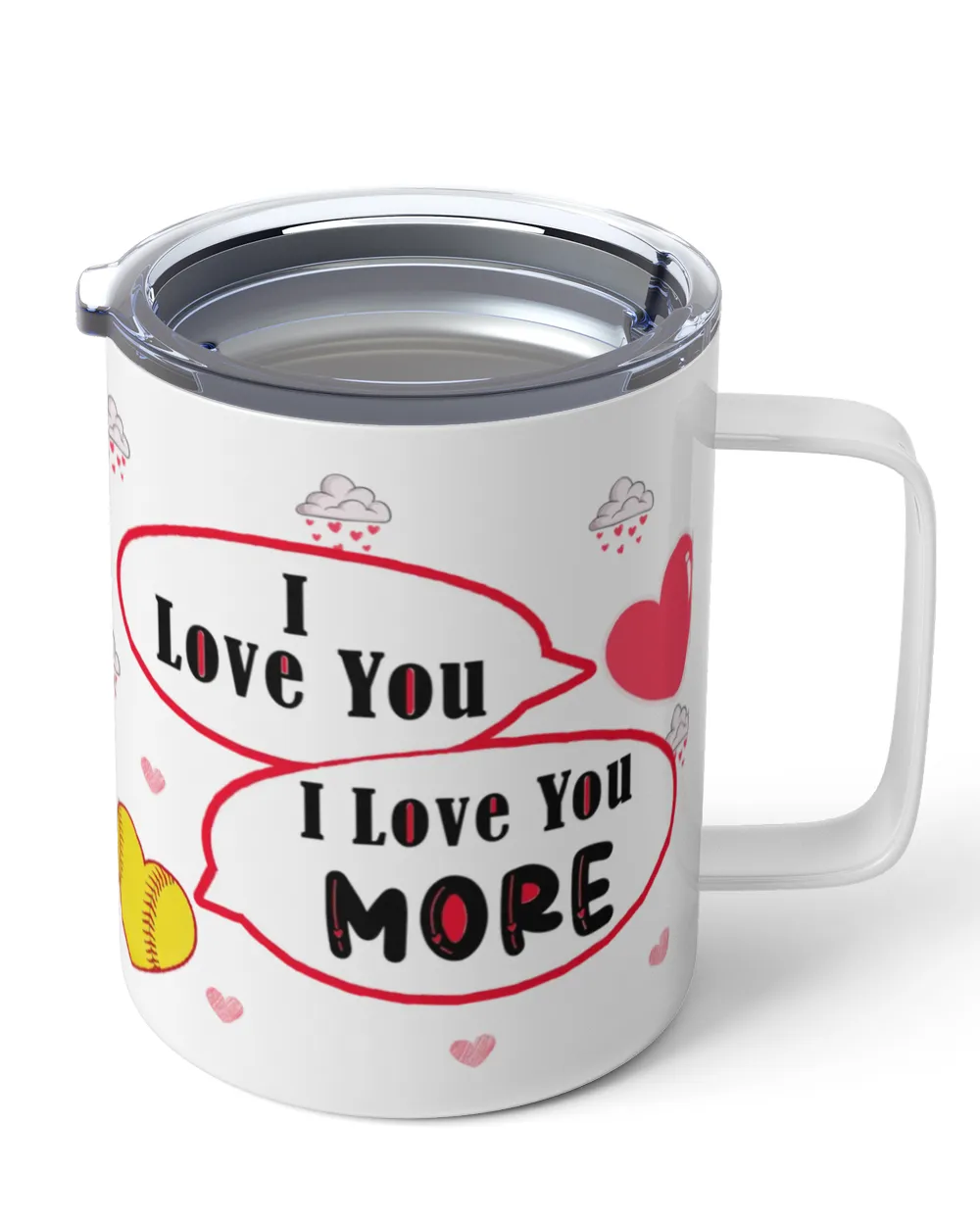 Valentine Mug- For Softball Lovers- Softball Mug Gifts Insulated Mug white 10oz