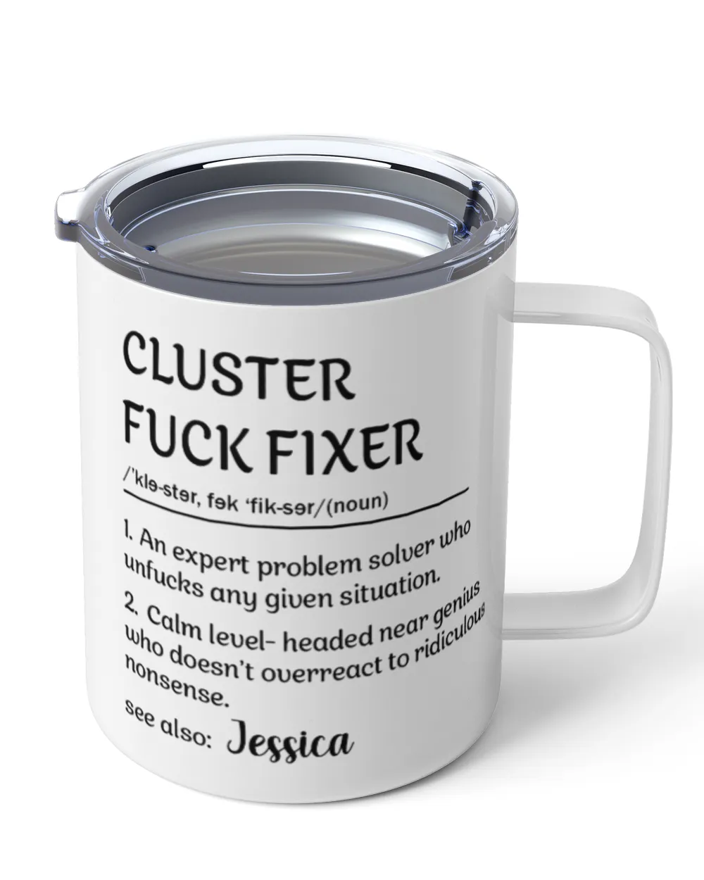 US Cluster Fixer Jessica Mug