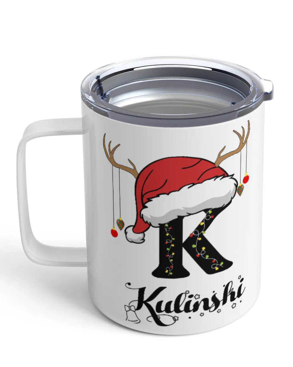 KULINSKI Christmas Insulated Mug white 10oz
