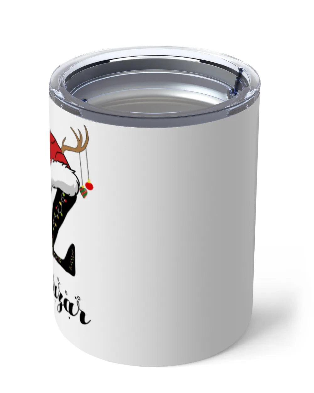 ZALAZAR Christmas Insulated Mug white 10oz