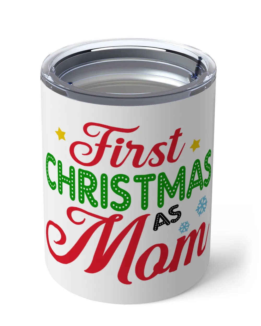 Our 1st Family Christmas, First Christmas As Mom Insulated Mug