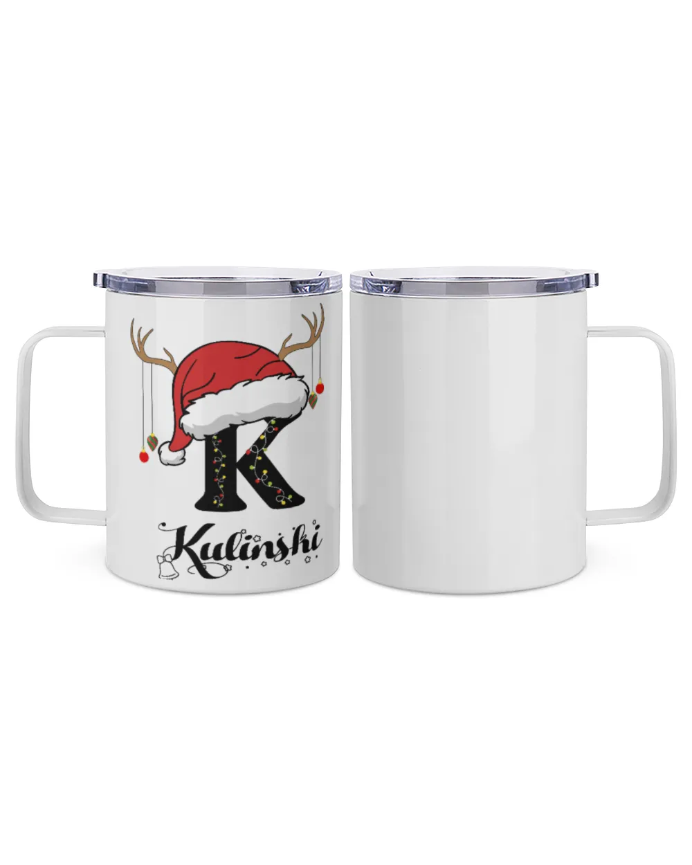 KULINSKI Christmas Insulated Mug white 10oz