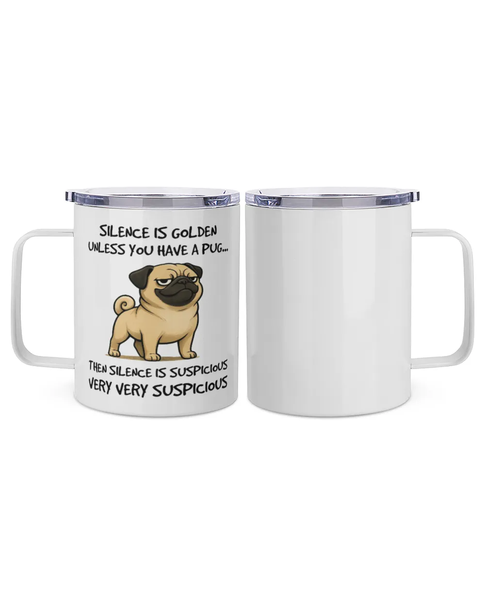 Silence is golden, unless you have a Pug