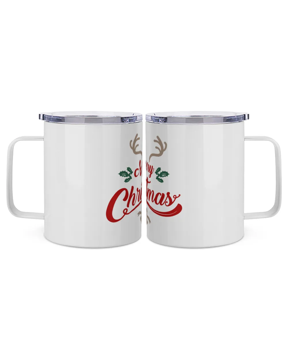 Merry Christmas Insulated Mug