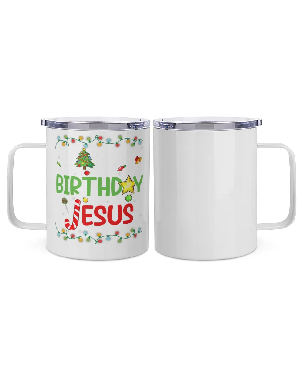 Christian Jesus Happy Birthday Jesus Ugly Sweater Christmas Funny Pajama 52