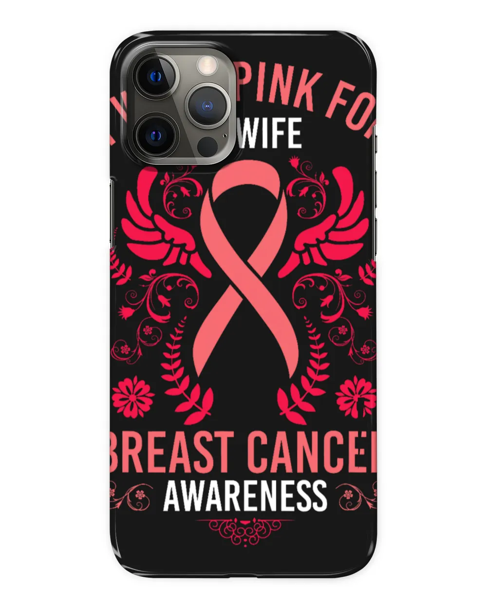 I Wear Pink For My Wife Shirt Breast Cancer Awareness Gift