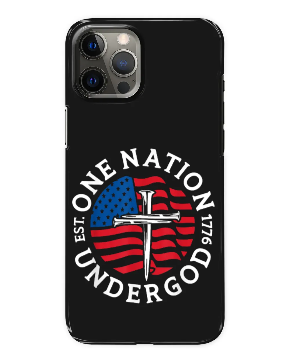 One Nation Under God Flag 4th Of July Patriotic Christian